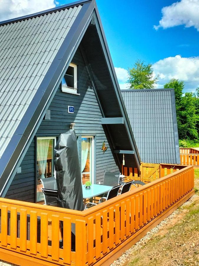 Neues-Ferienhaus-Am-Schoenen-Ferienpark-Twistesee-Naehe-Bad-Arolsen バート・アロルゼン エクステリア 写真